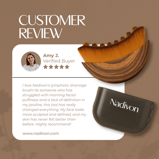 Nadi Lymphatic Face Brush